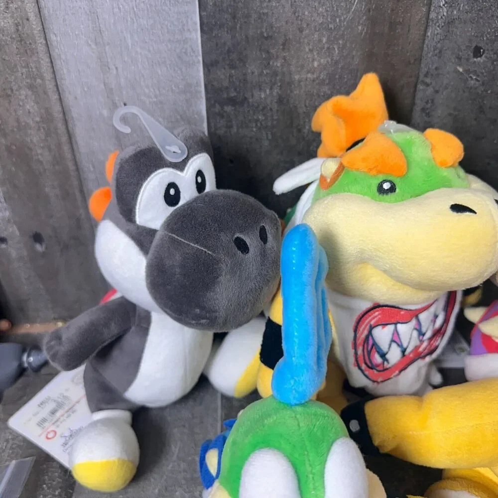 Super‎ Mario All Star Collection Koopalings Plush Lot Yoshi
